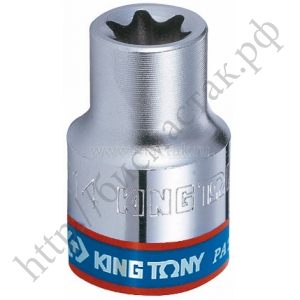 Головка торцевая Е-стандарт E4 3/8" KING TONY