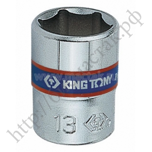 Головка торцевая стандартная шестигранная 1/4", 4 мм KING TONY