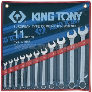 Набор ключей комбинированных 8-24 мм 11 пр KING TONY